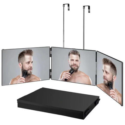 S Travel Portable 360° Trifold Vanity Mirror