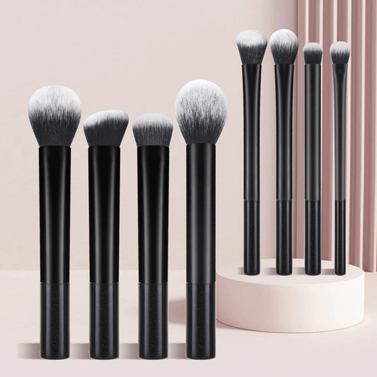 8-Piece Portable Makeup Brush Set