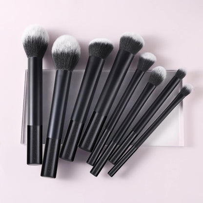 8-Piece Portable Makeup Brush Set