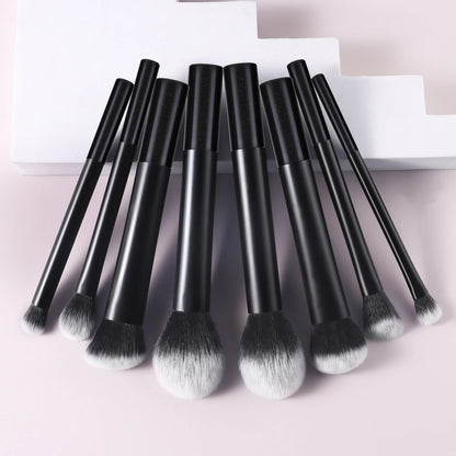 8-Piece Portable Makeup Brush Set