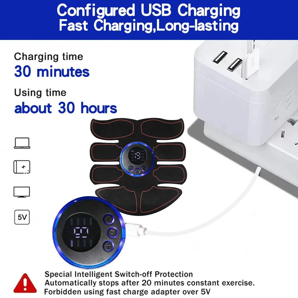 8-Mode EMS Wireless Muscle Stimulator